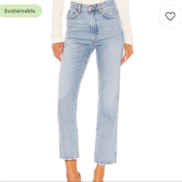 Agolde Denim - AGOLDE PINCH WAIST HIGH RISE KICK IN RIPTIDE (Size 26)